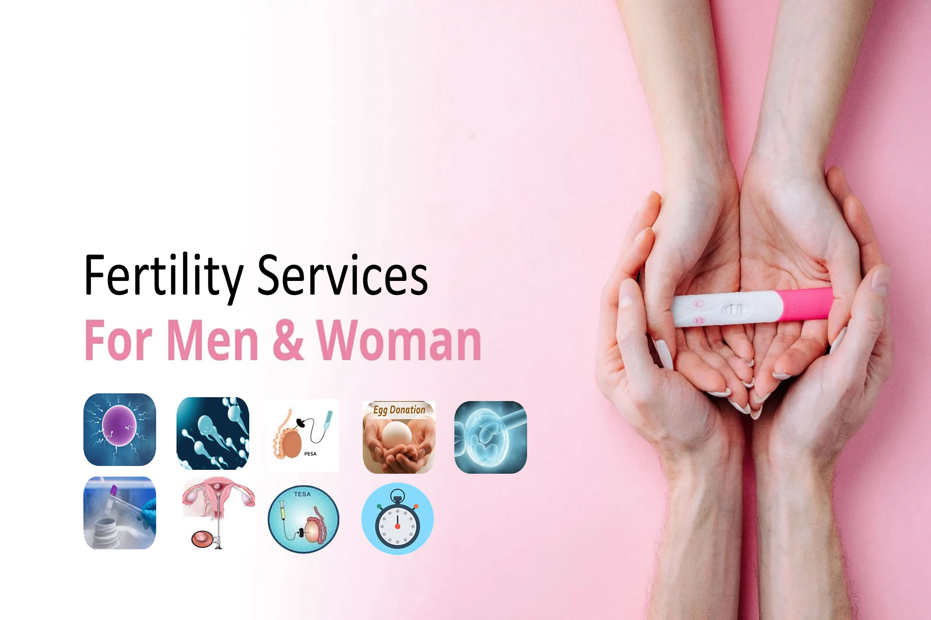 Fertility service for men and women
